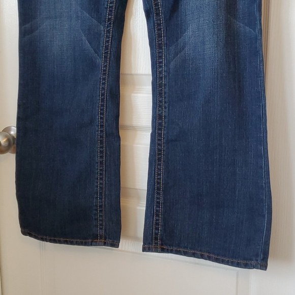 Seven7 Dark Blue Plus Size Bootcut Jeans Size 20 - Picture 2 of 9